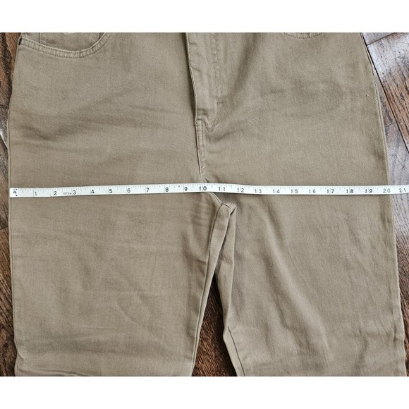 Vintage 90s Gloria Vanderbilt Brown Denim Jeans Size 10 Medium Y2k High Waisted - Picture 10 of 14